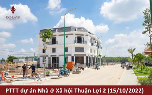 Phương thức thanh toán dự án Nhà ở Xã hội Thuận Lợi 2 (15/10/2022)